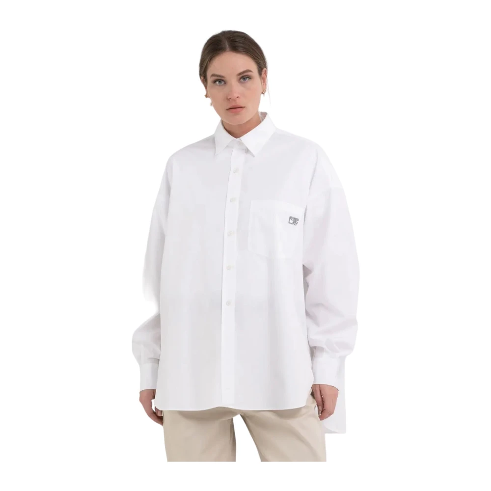 Replay Shirts White Dames