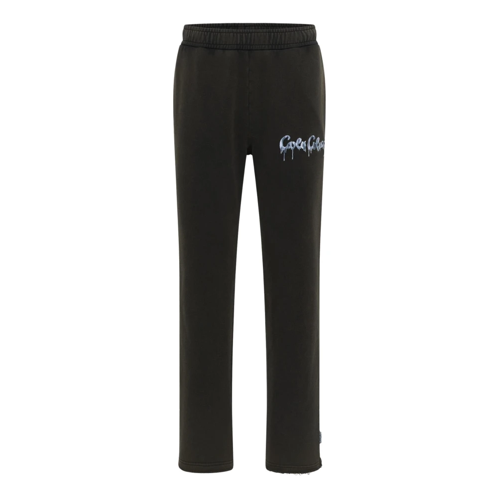 Carlo Colucci Men's Black Sweat Trousers - New Old Stuff - Sweatpants - S - Trousers
