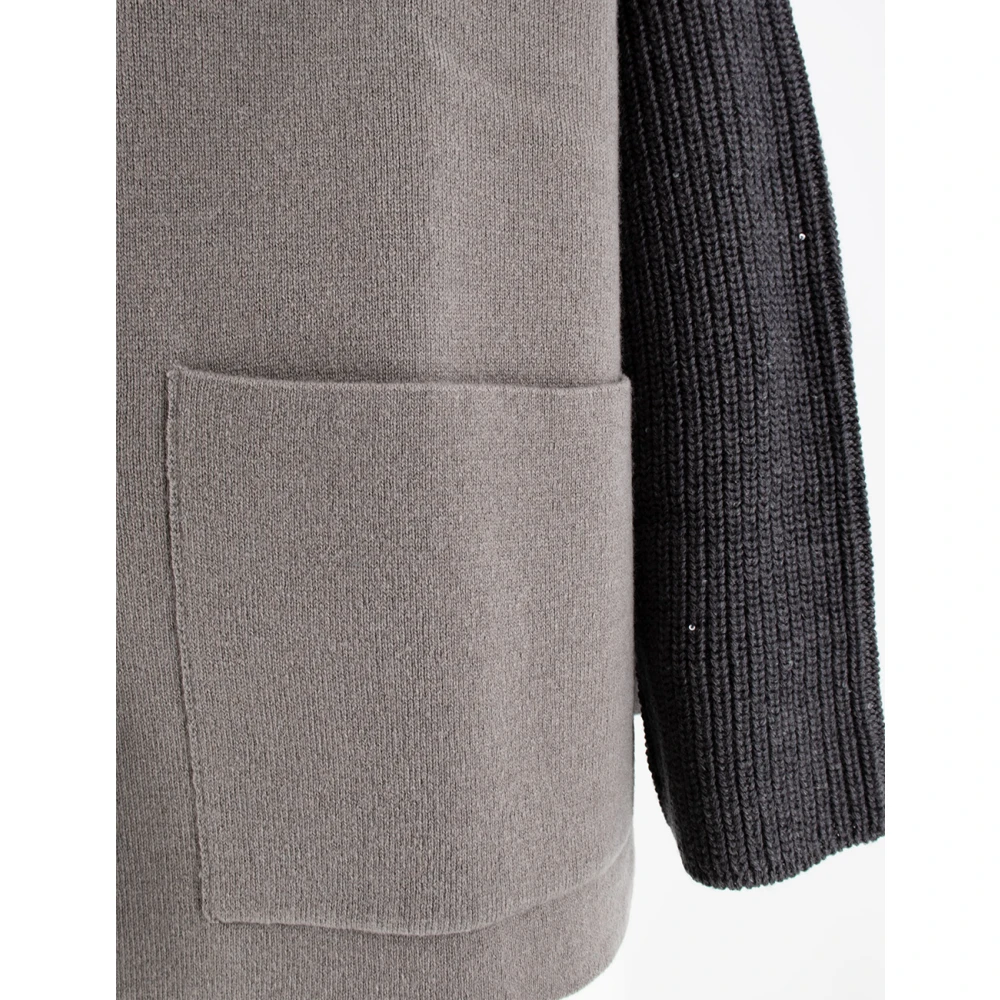 Le Tricot Perugia Cardigan Gray Dames