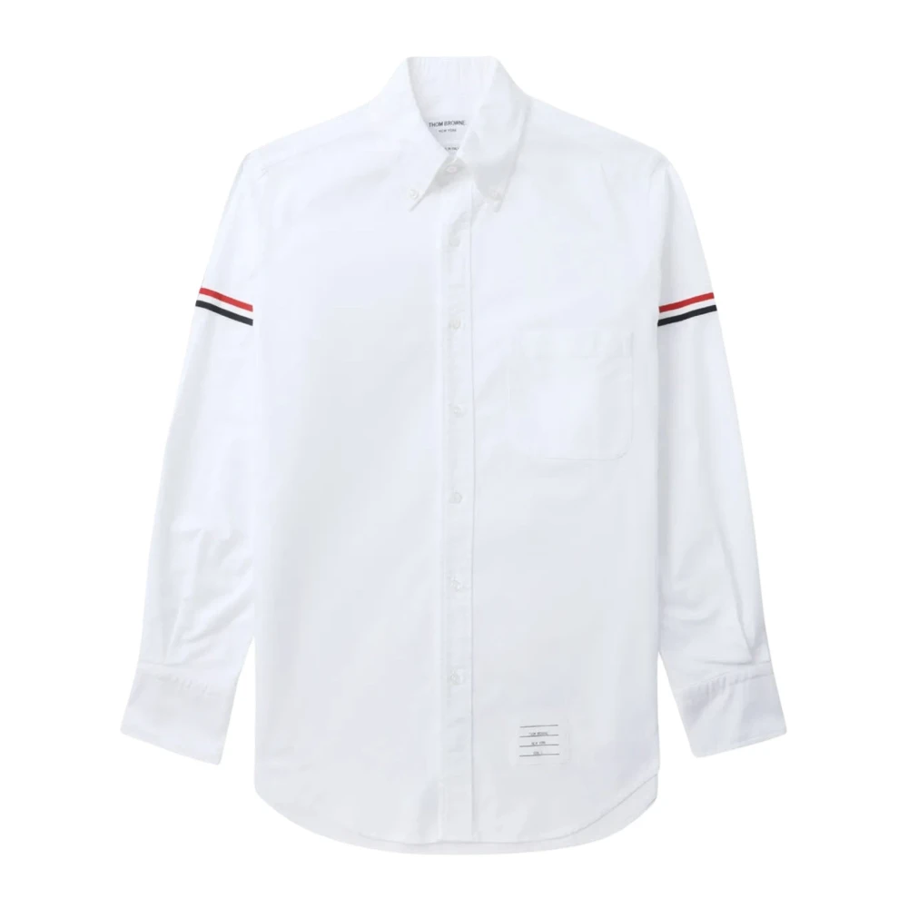 Thom Browne Uomo Bianco Magliette, L, New,