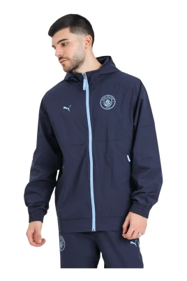 Blå vindjacka Manchester City