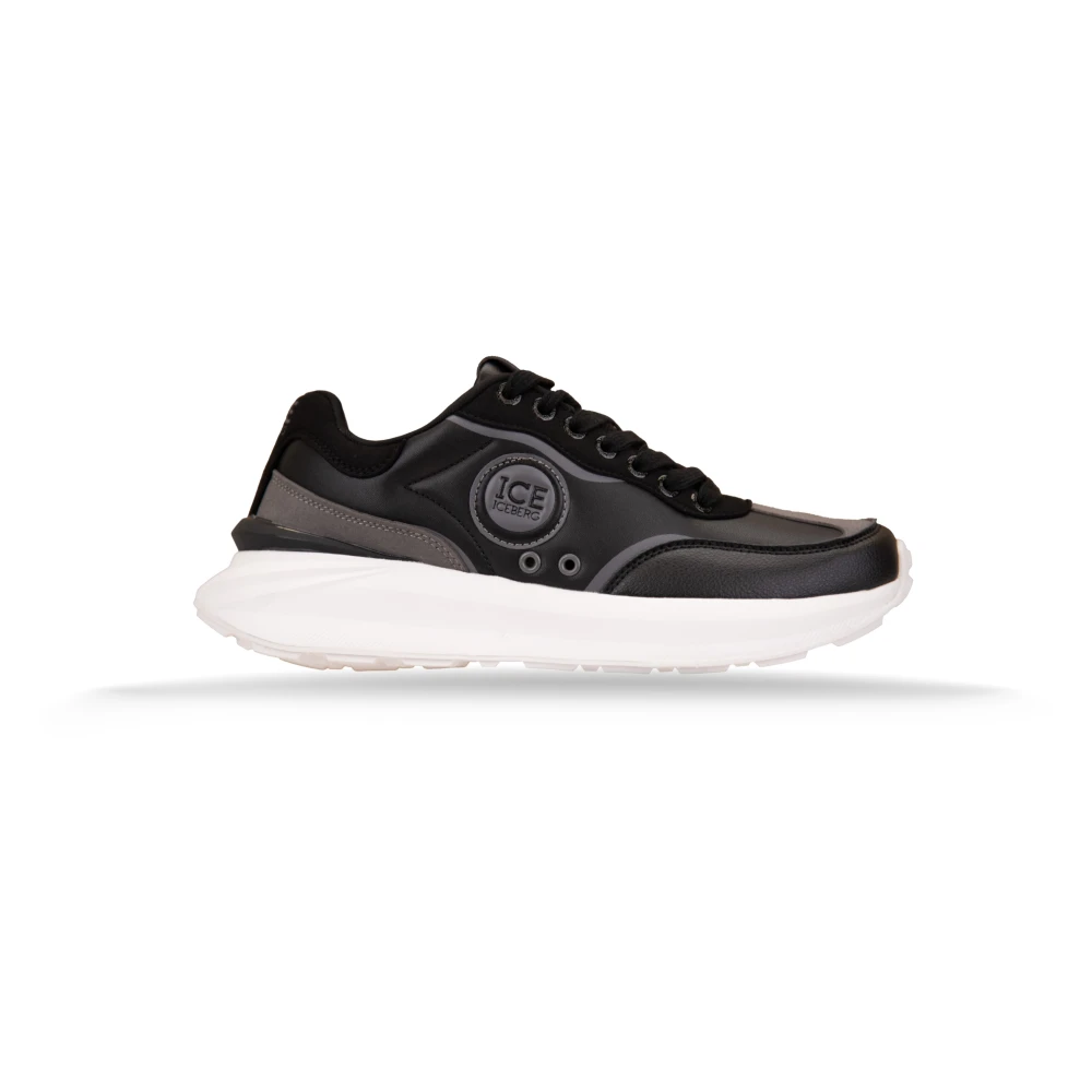 Iceberg Men's Black Trainers - Sneakers - 8 Uk - Shoes