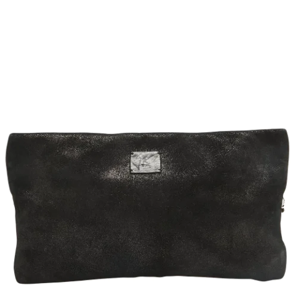 Giuseppe Zanotti Pre-owned Suede clutches Black Dames