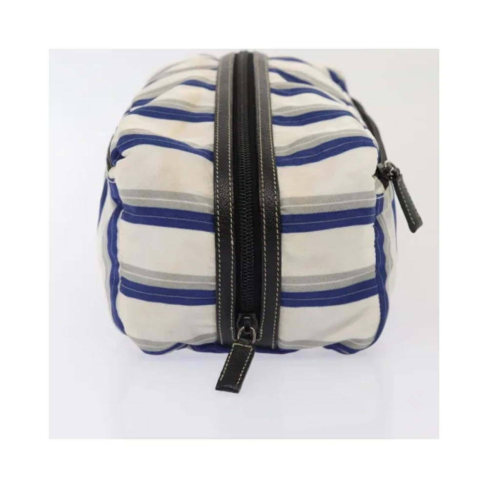 Prada Vintage Pre-owned Nylon prada-bags White Dames