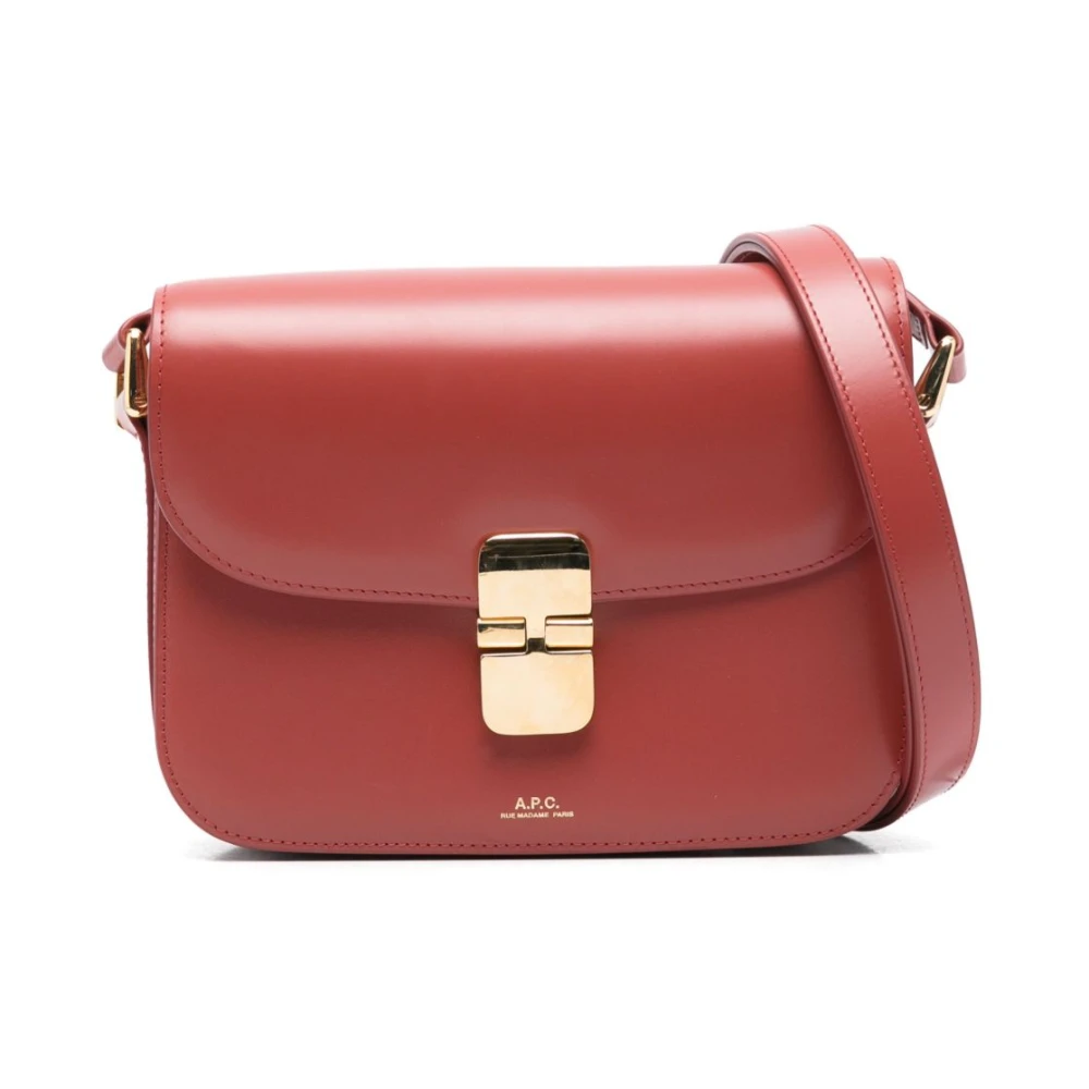 A.p.c. Rode Tassen voor Stijlvolle Look Red Dames