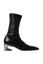 bottines-en-cuir-noir-a-talon-sculpte