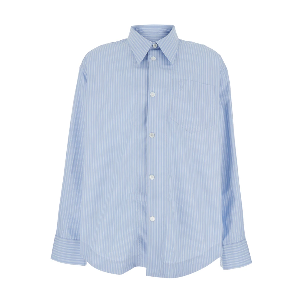 Ami Paris Uomo Blu Magliette, Xl, New,