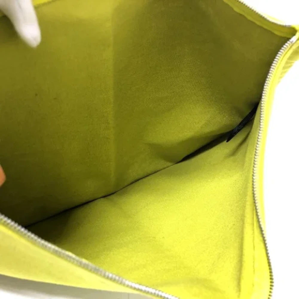 Hermès Vintage Pre-owned Fabric pouches Green Dames