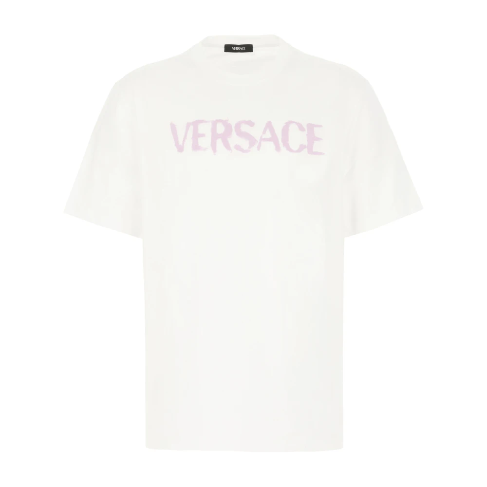 Versace - Tops > T-Shirts - White - Versace - Modalova