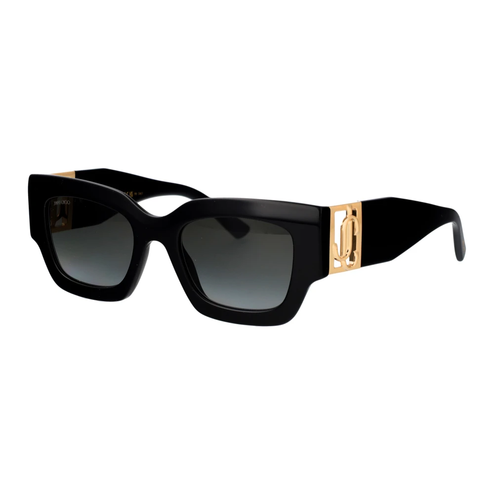 Jimmy Choo Women's Black Stylish Sunglasses For Summer - Sunglasses - 51 Mm - Accessories