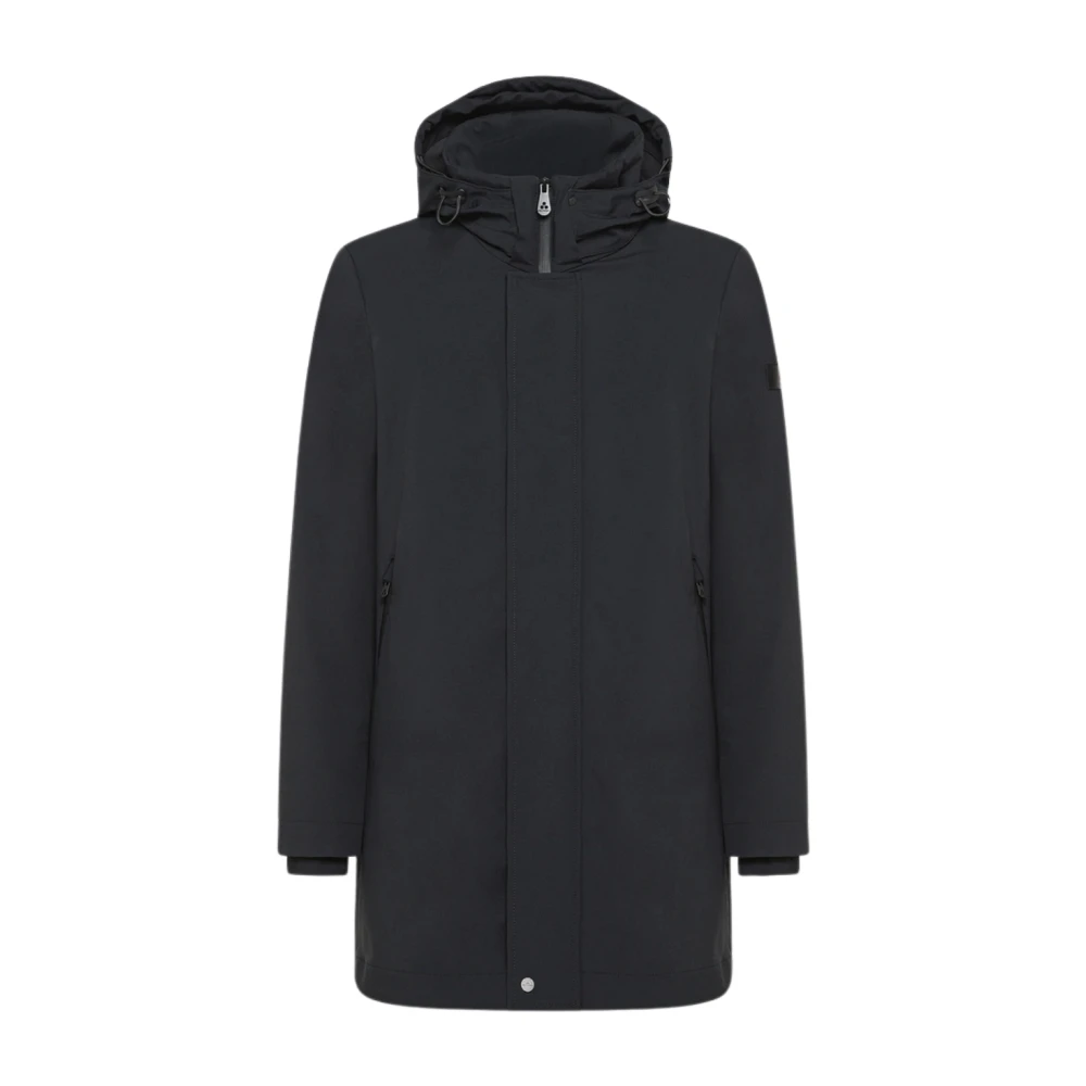 Peuterey Stijlvolle Zwarte Winterjas Black Heren