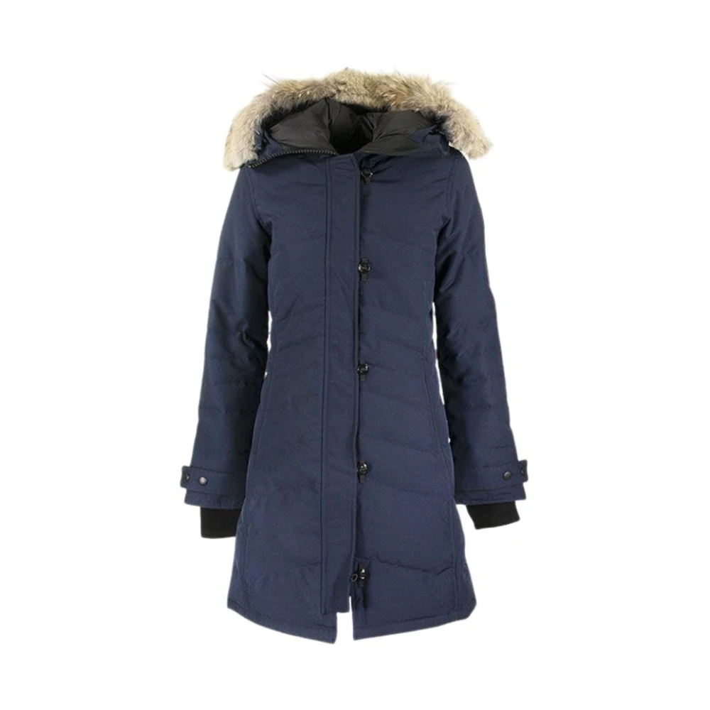 Canada Goose Elegant Lorette Parka Jacka Blue, Dam