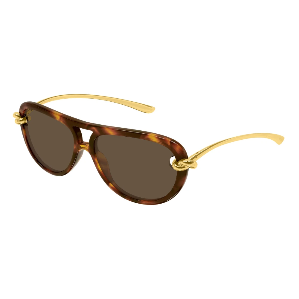 Bottega Veneta Aviator Sunglasses - Female - Sunglasses - Brown - 58 Mm - Accessories