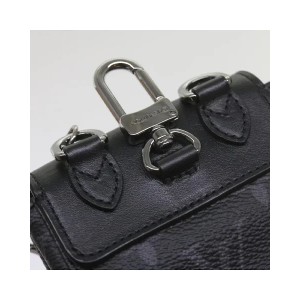 Louis Vuitton Vintage Pre-owned Canvas louis-vuitton-bags Black Dames