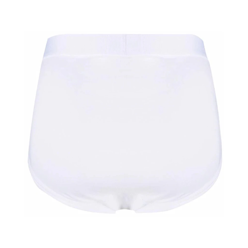 Comme des Garçons Stretch Katoenen Slipjes White Heren