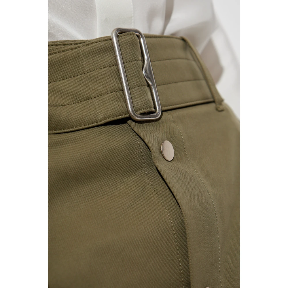 Burberry Rok met split Green Dames