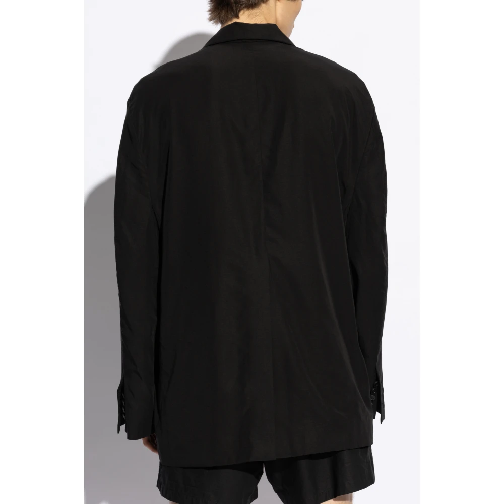 Balenciaga Oversized Jas Black Heren