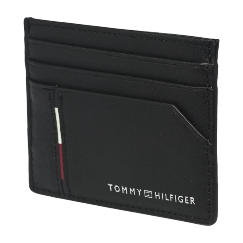 Tommy Hilfiger Casual Leren Kaarthouder Herfst Winter Collectie Blue Heren