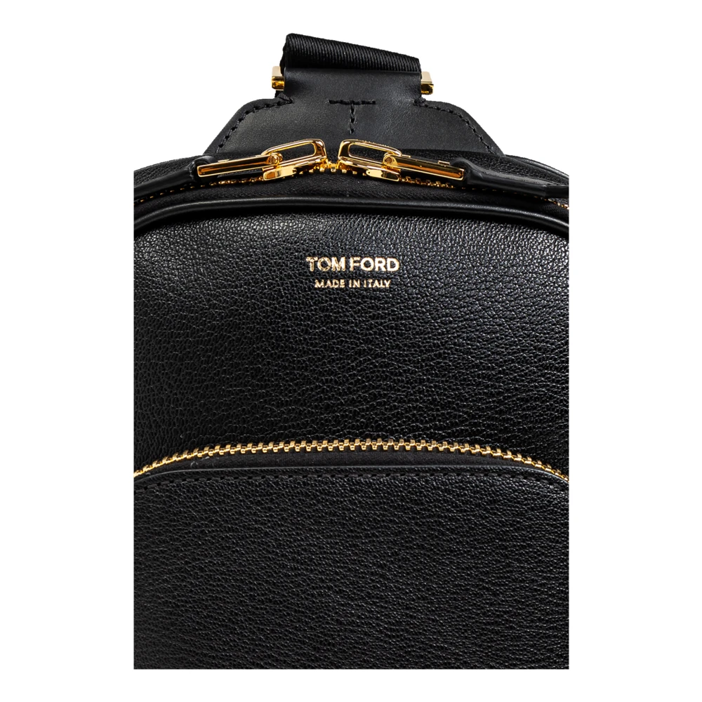 Tom Ford Een-schouder rugzak Black Heren