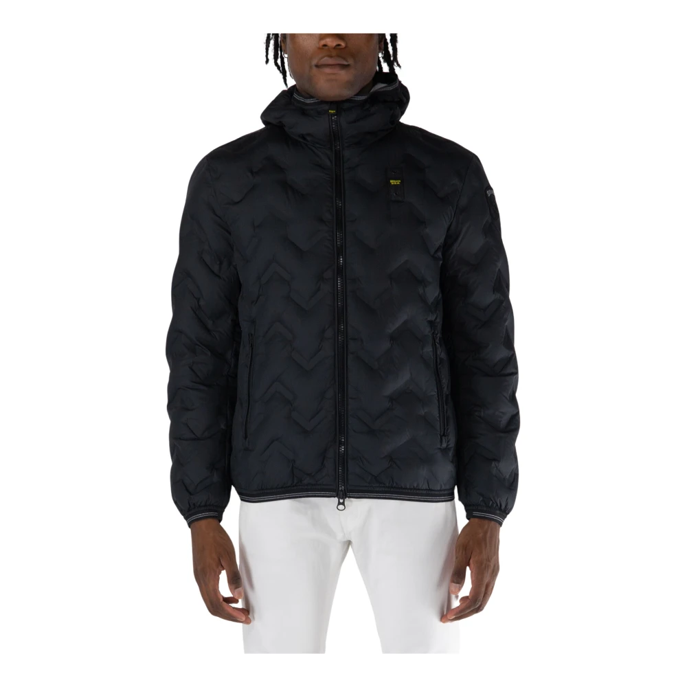 Blauer Herren Schwarz Jacken, K, 2XLgröße: