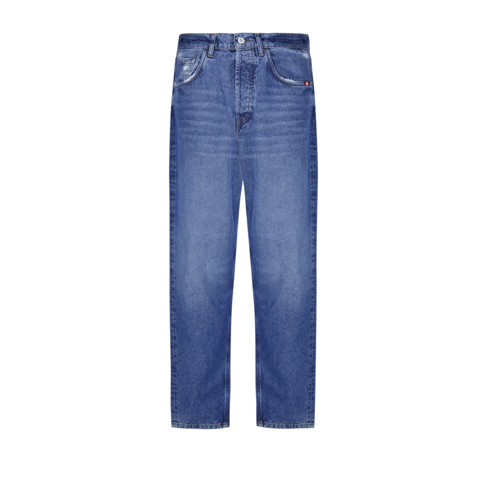 Amish Denim Jeans voor Mannen en Vrouwen Blue Heren