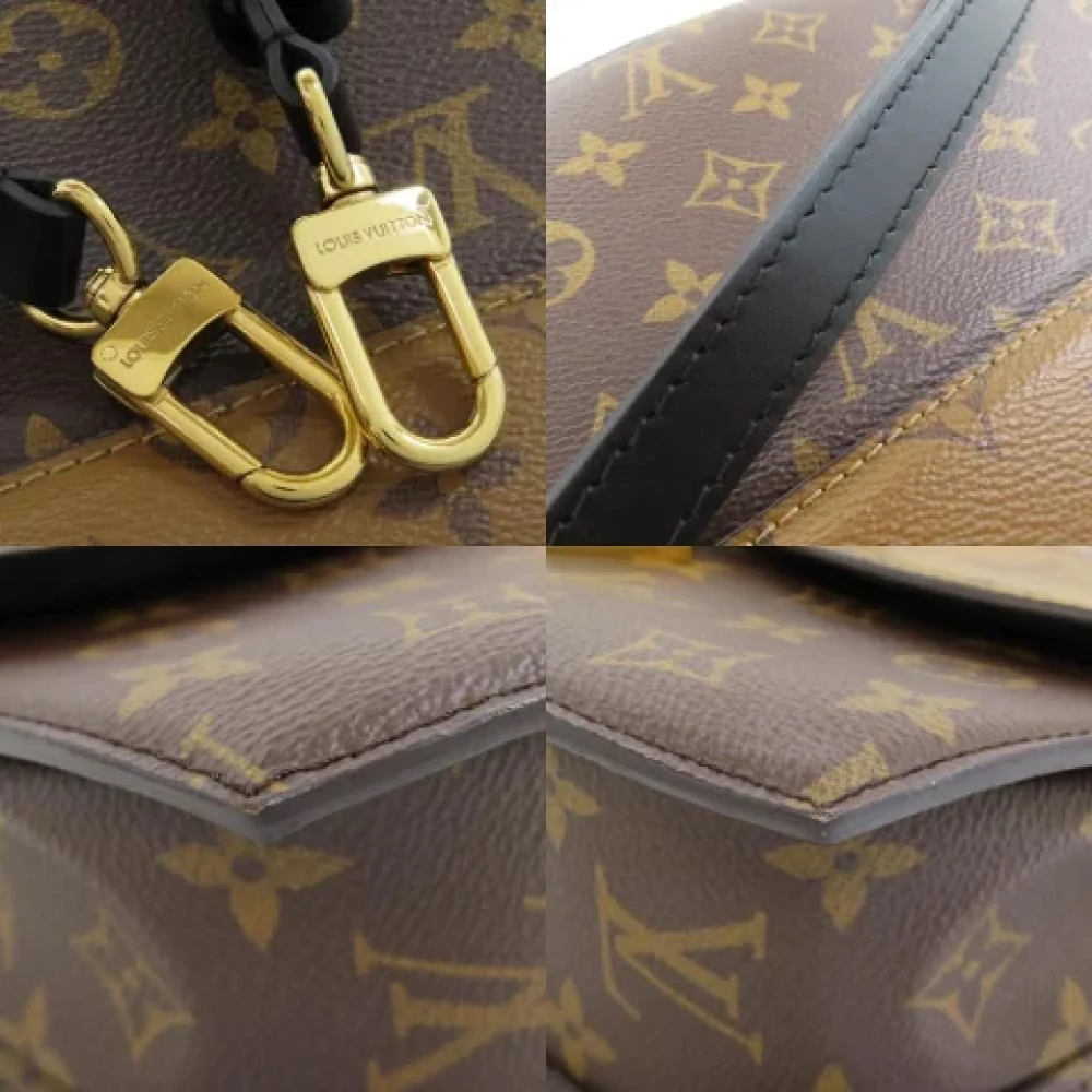 Louis Vuitton Vintage Pre-owned Canvas handbags Brown Dames