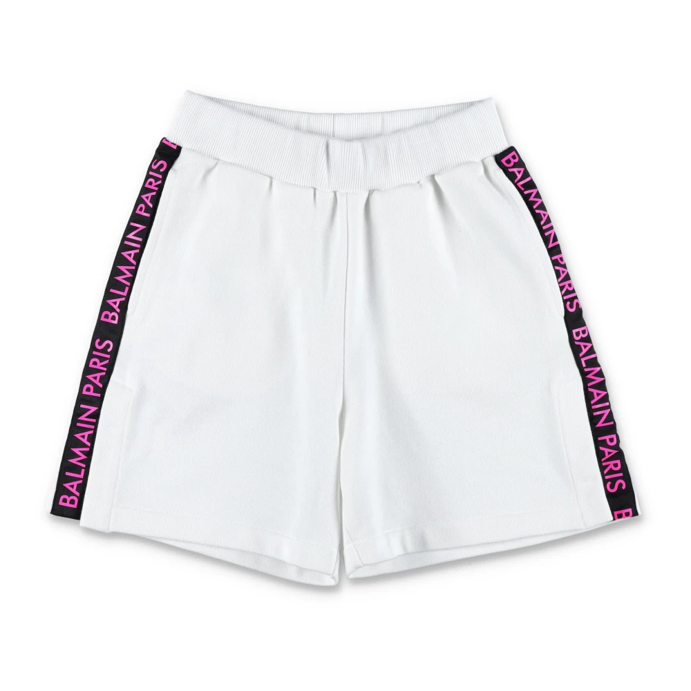 Balmain Shorts White, Flicka