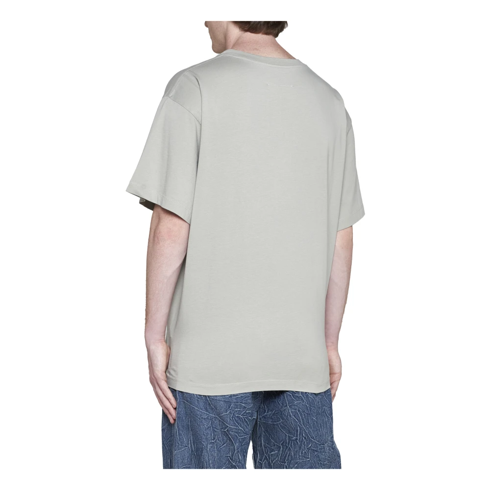 MM6 Maison Margiela Oversized T-Shirt Gray Heren