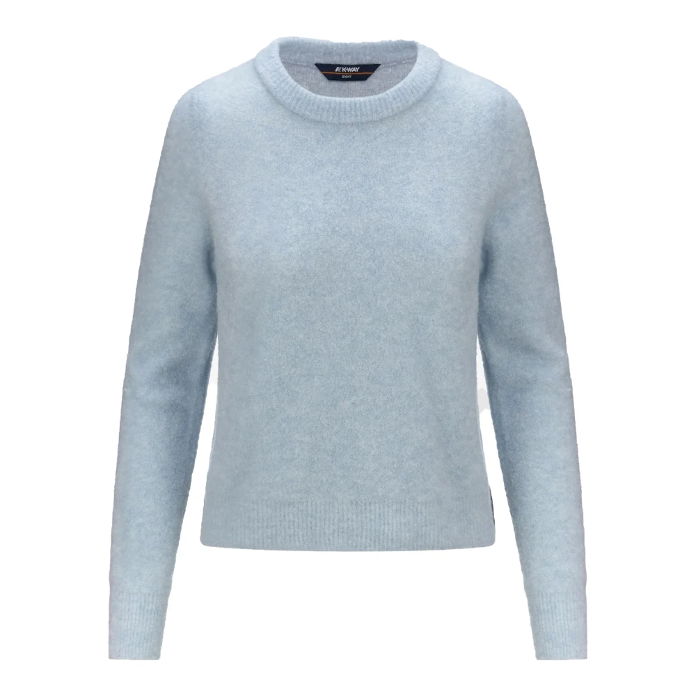 K-way Eskimo Crewneck Sweater Blue Dames