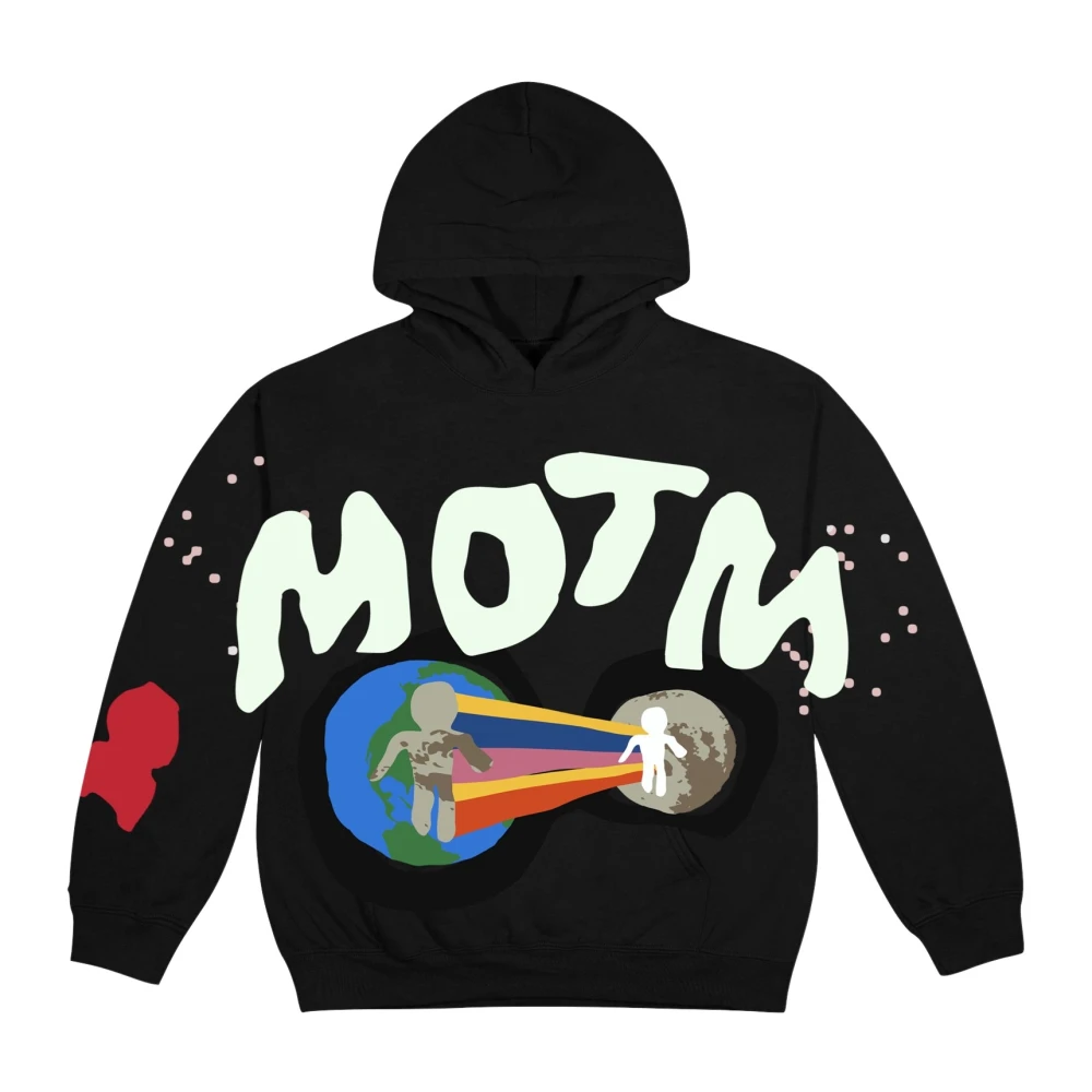 Cactus Plant Flea Market Cpfm Motm III Curious Hoodie Zwart Black Heren