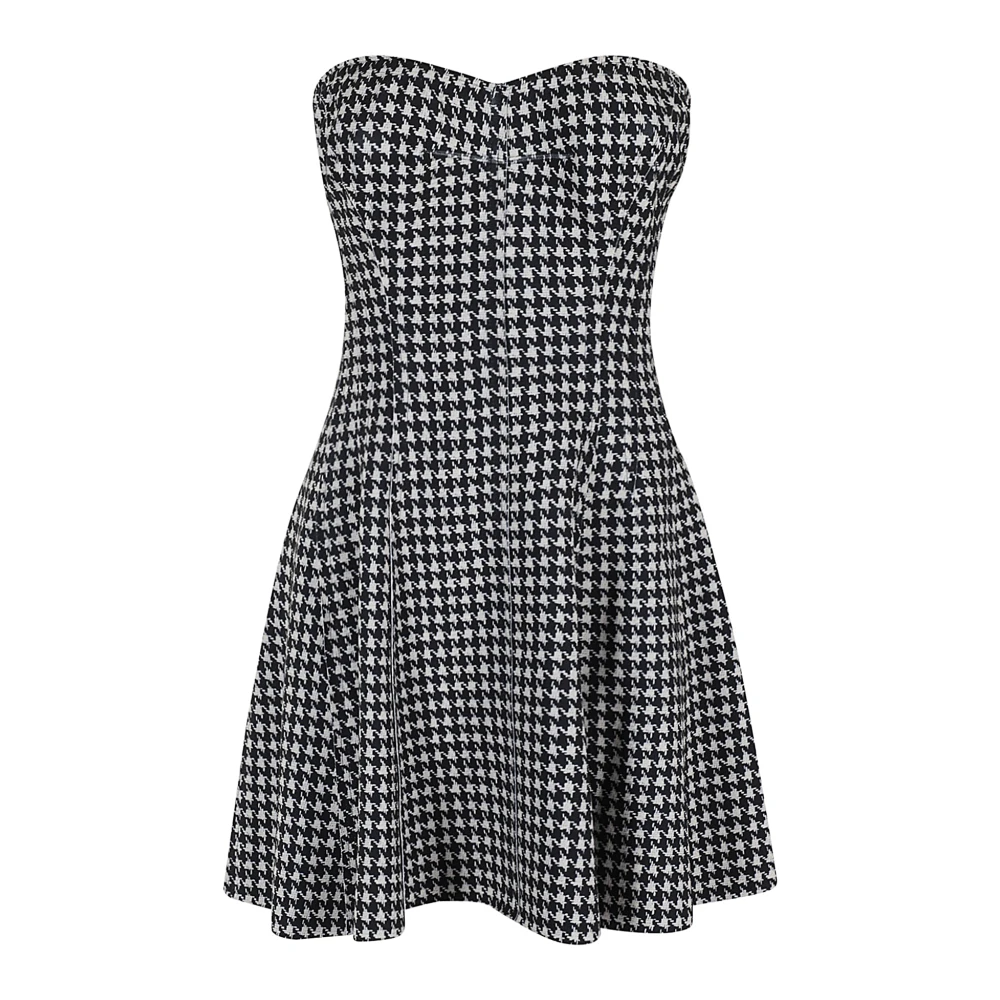 Norma Kamali Grace Mini Jurk Black Dames