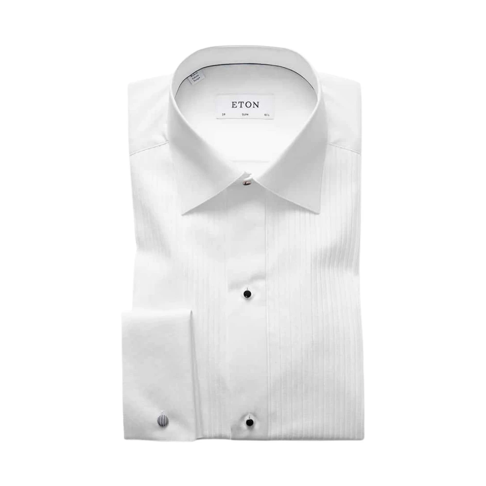 Eton White Formal Shirts, Male, 4XL, Sophisticated Cotton Formal Shirt