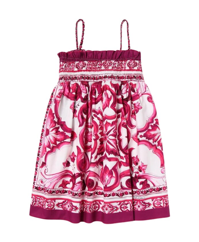 robe-dete-en-coton-fuchsia