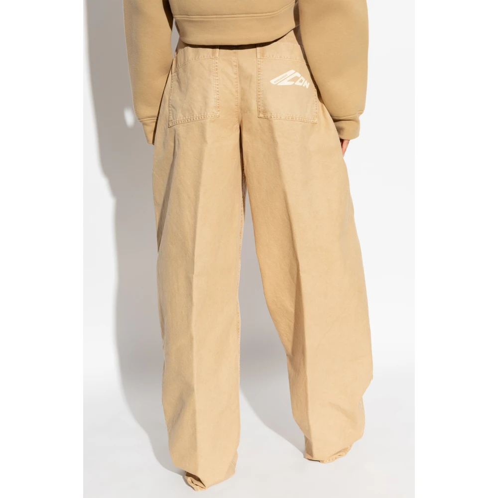 Dsquared2 Logo broek Beige Dames