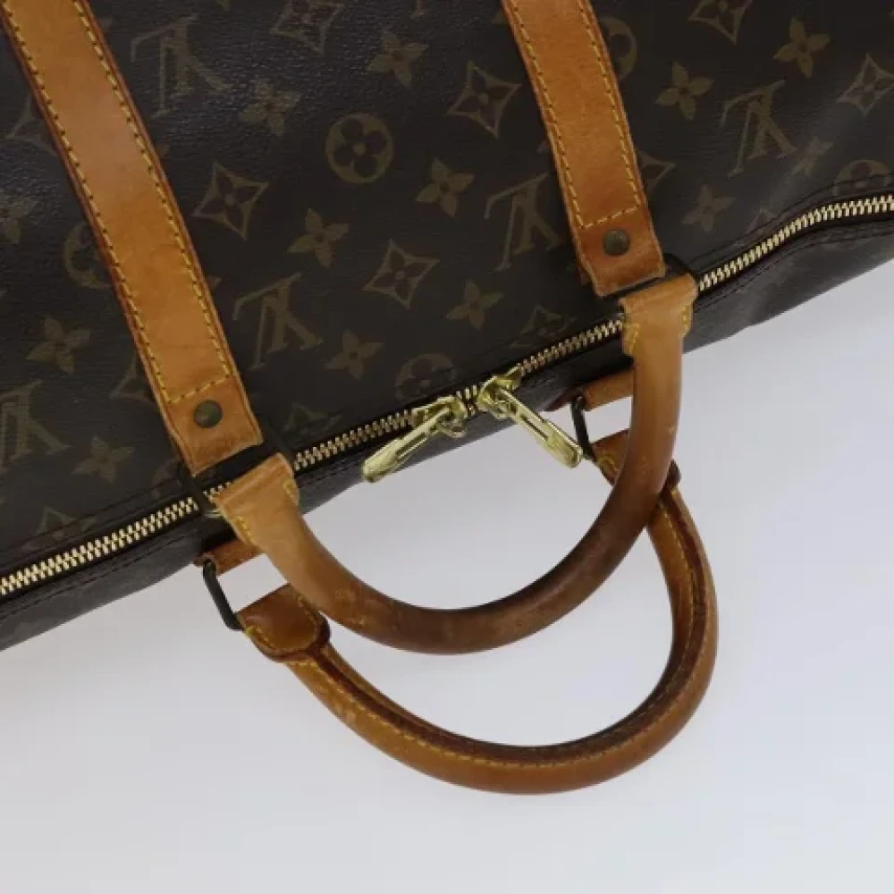 Louis Vuitton Vintage Pre-owned Canvas travel-bags Brown Dames