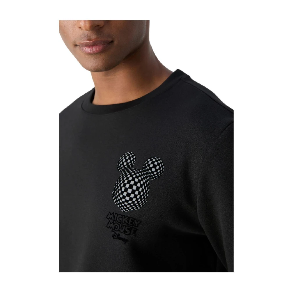 Antony Morato Mickey Mouse Urban Sweatshirt Black Heren