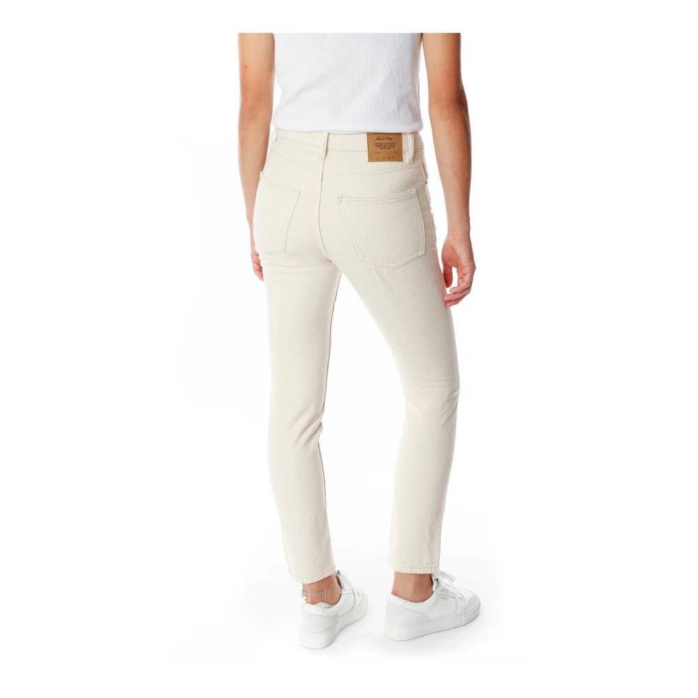 American vintage Jeans Beige Dames