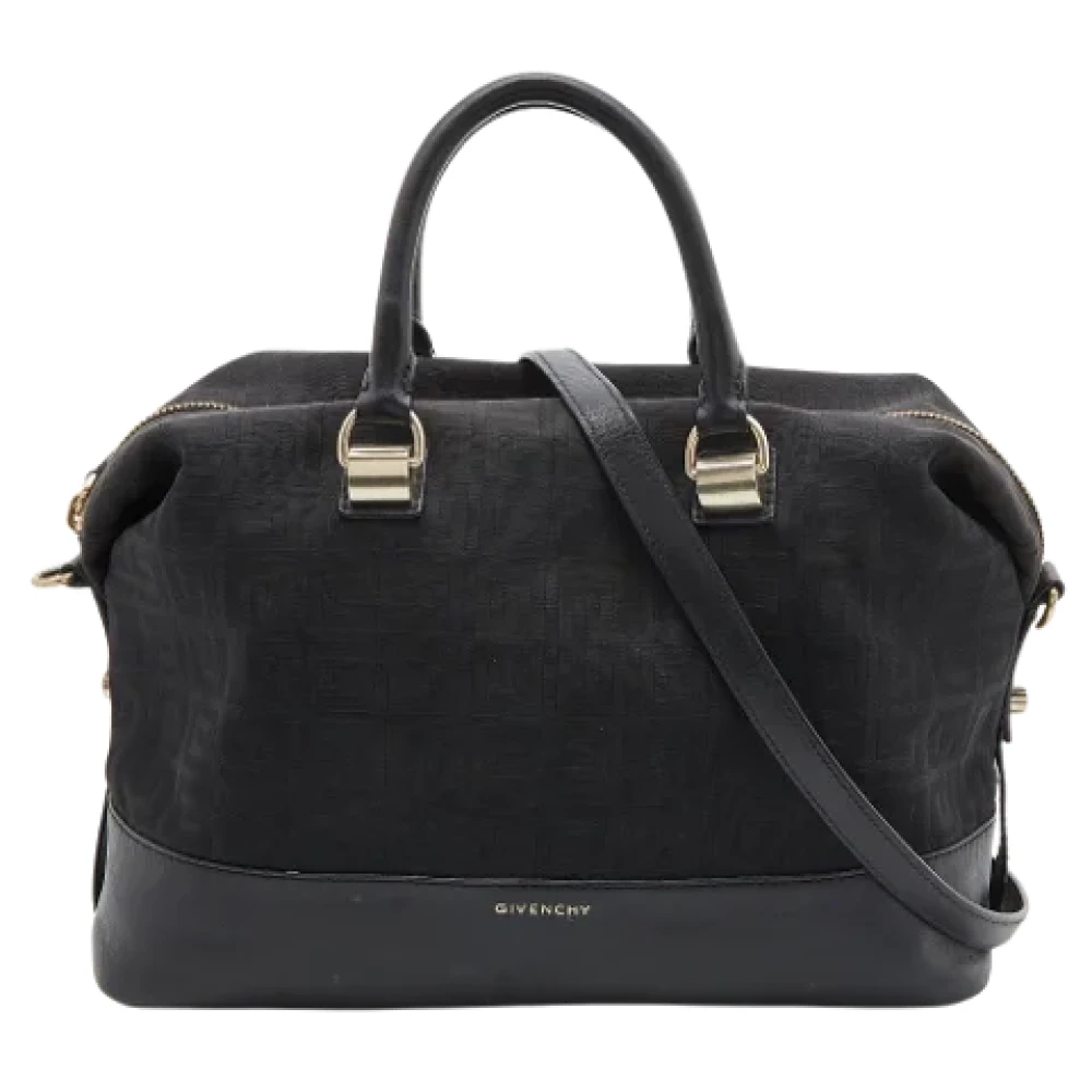 Givenchy Pre-owned Canvas handbags Black Dames