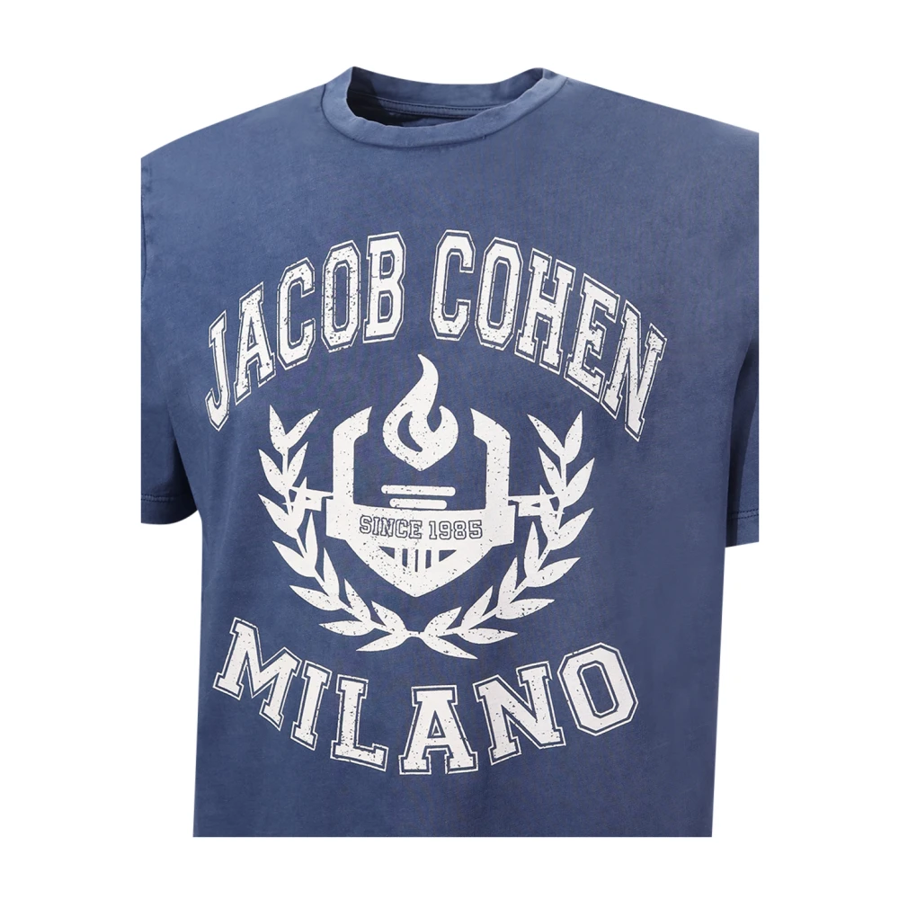 Jacob Cohën T-Shirts Blue Heren