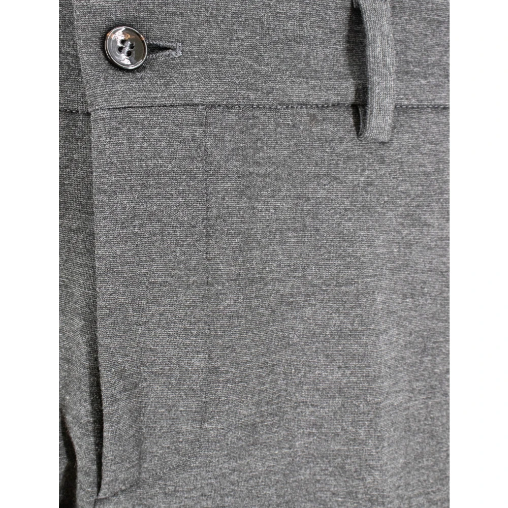 Berwich Klassieke knoopbroek Gray Heren