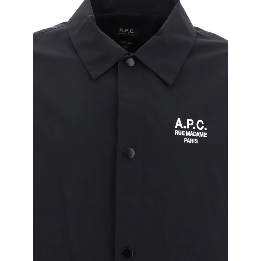 A.p.c. Regis Blouson Jas Black Heren