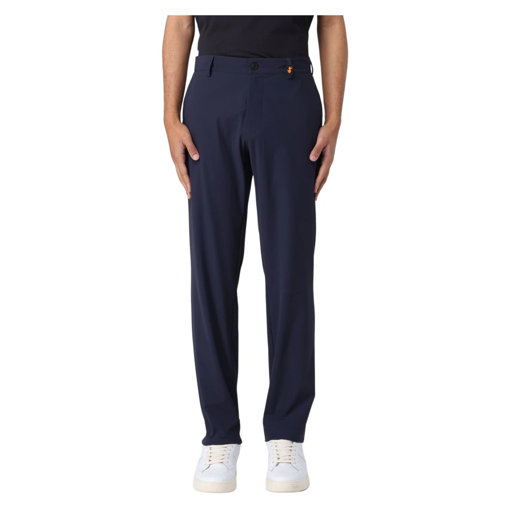 Save The Duck Slim-fit Trousers Blue Heren