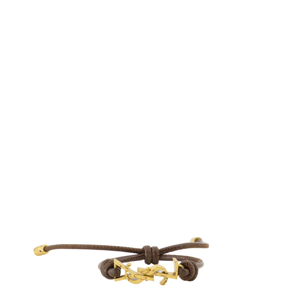 Saint Laurent Women's Brown Bracelets, L, Cassandre Bracelet