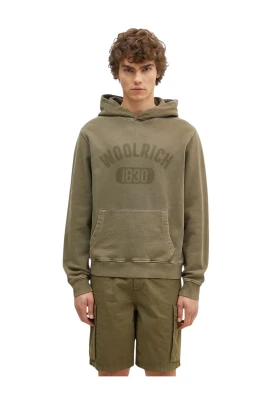 Garment Dyed Logo Hoodie