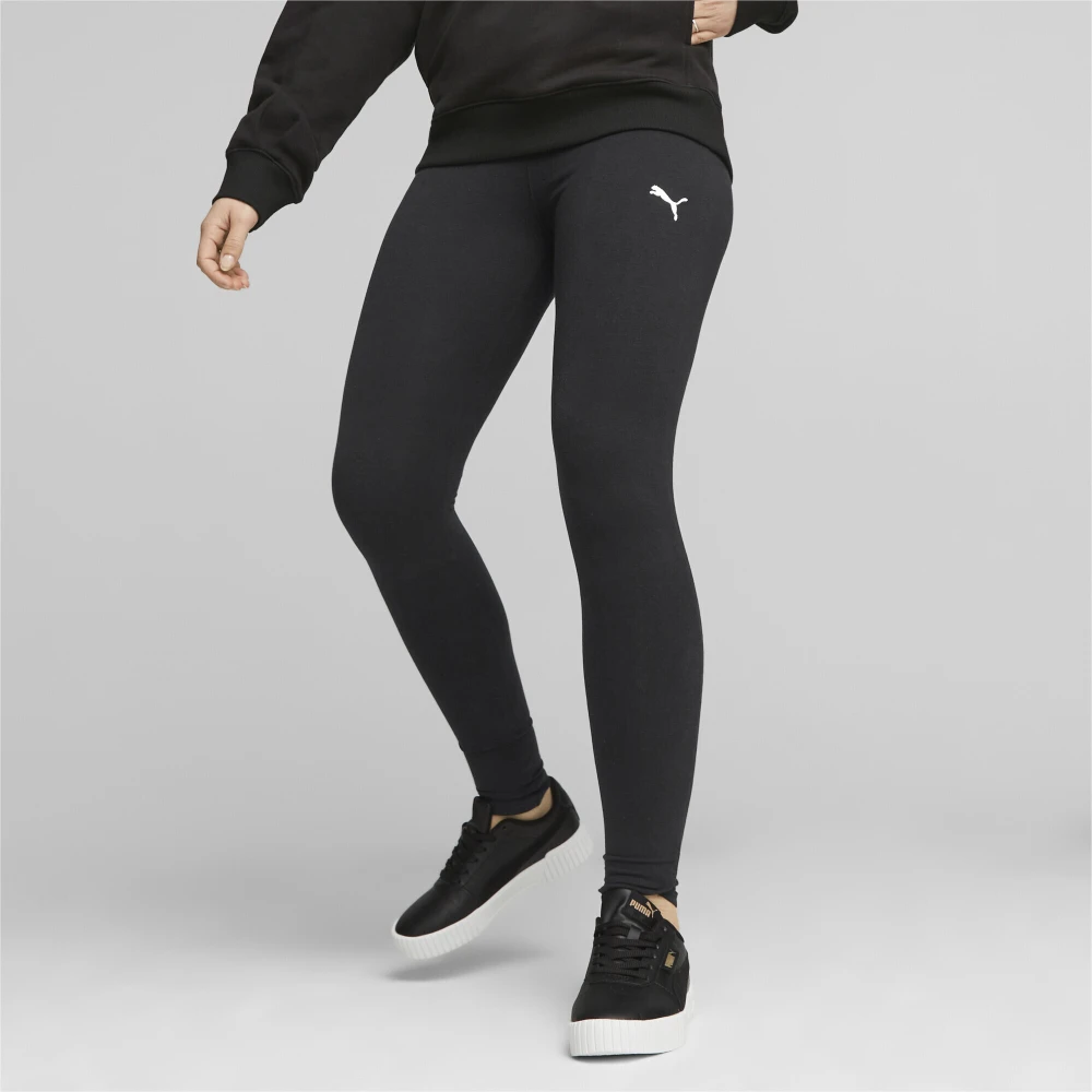 Puma Hoge taille leggings voor vrouwen Black Dames