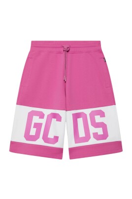 shorts-en-coton-avec-bande-logo