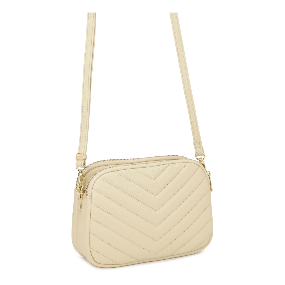 Kazar Room crossbody tas met groot monogram. Beige Dames