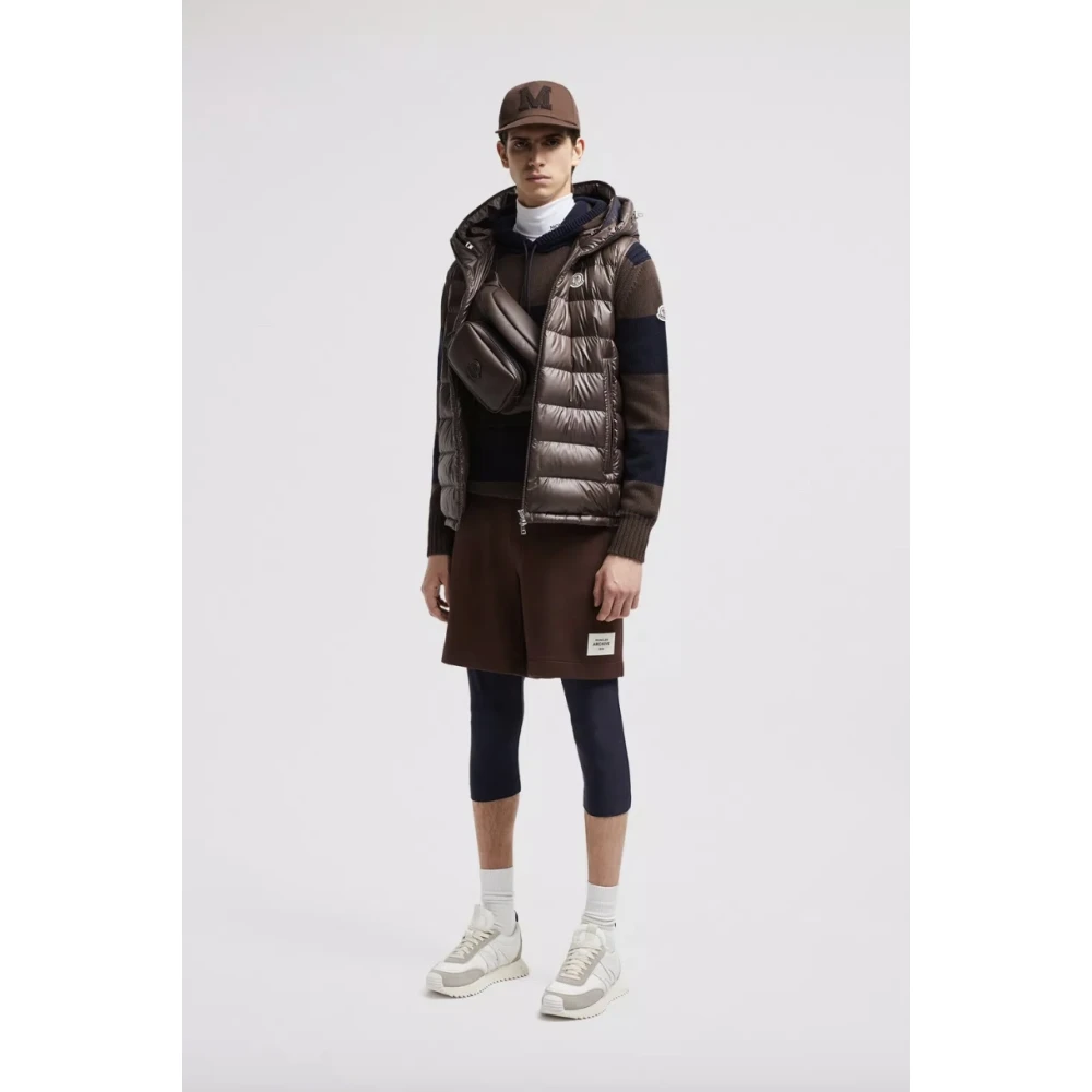 Moncler Bruine Barant donsvest Buitenkleding Brown Heren
