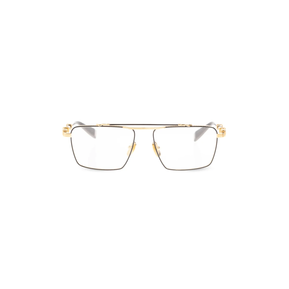 Balmain Klassiek Zwart Optisch Frame Multicolor Heren