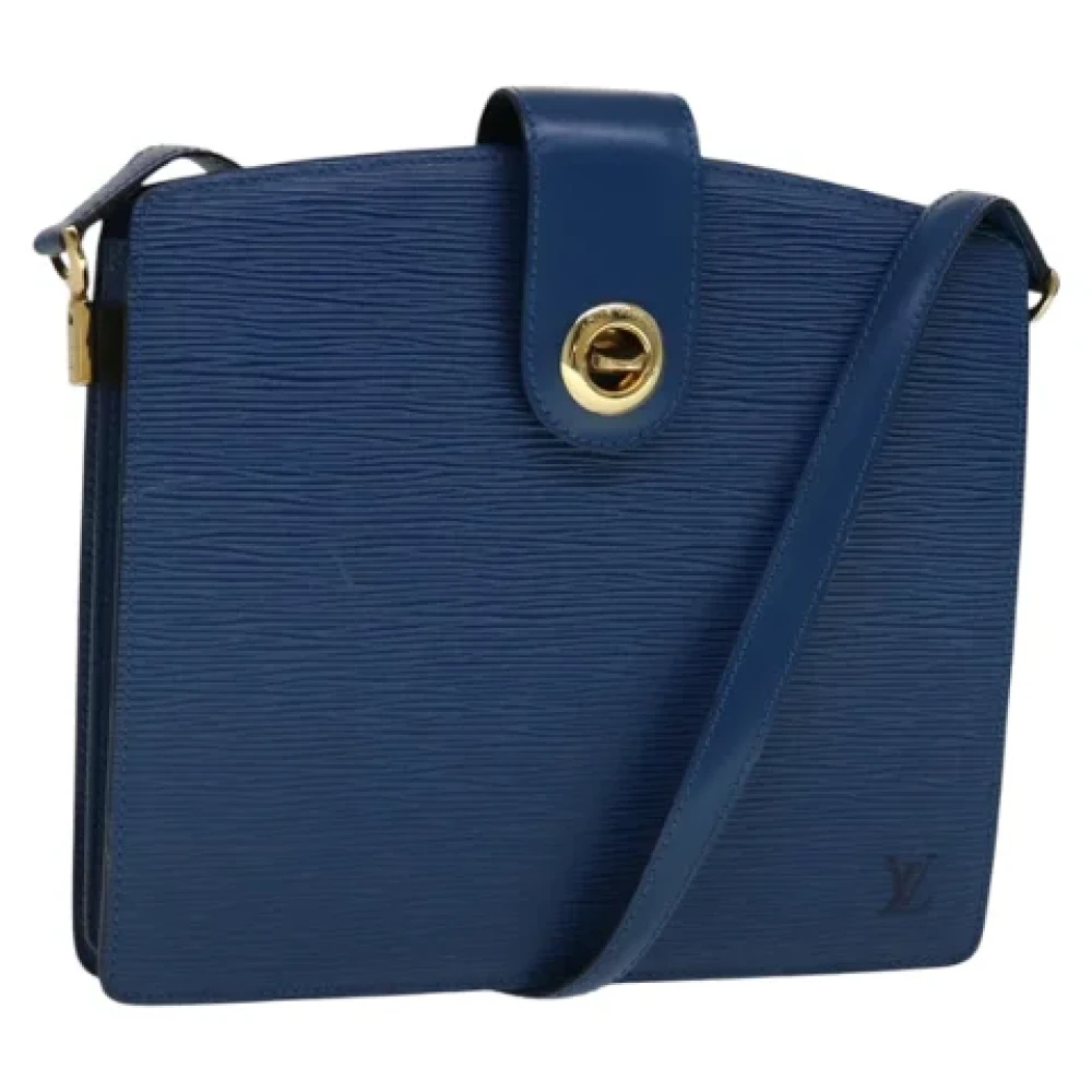 Louis Vuitton Vintage Pre-owned Leather louis-vuitton-bags Blue Dames